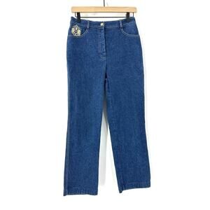St. John High Rise Straight Leg Jeans Sz 4